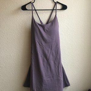 Halara Lavender Activewear Mini Dress